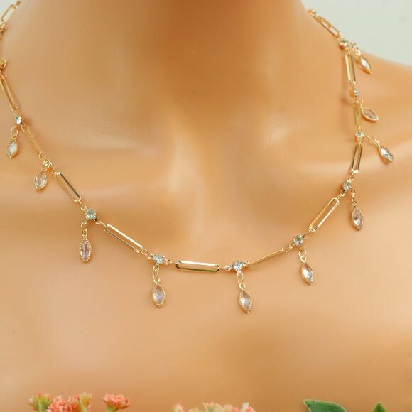 "New Beautiful Design Necklace Chain for Women/Girls, Gift, N822 - Picture 5 of 10